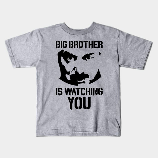 Big Brother Is Watching You Kids T-Shirt by CultureClashClothing